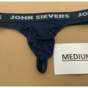 JOHN SIEVERS Natural Pouch Thong mens